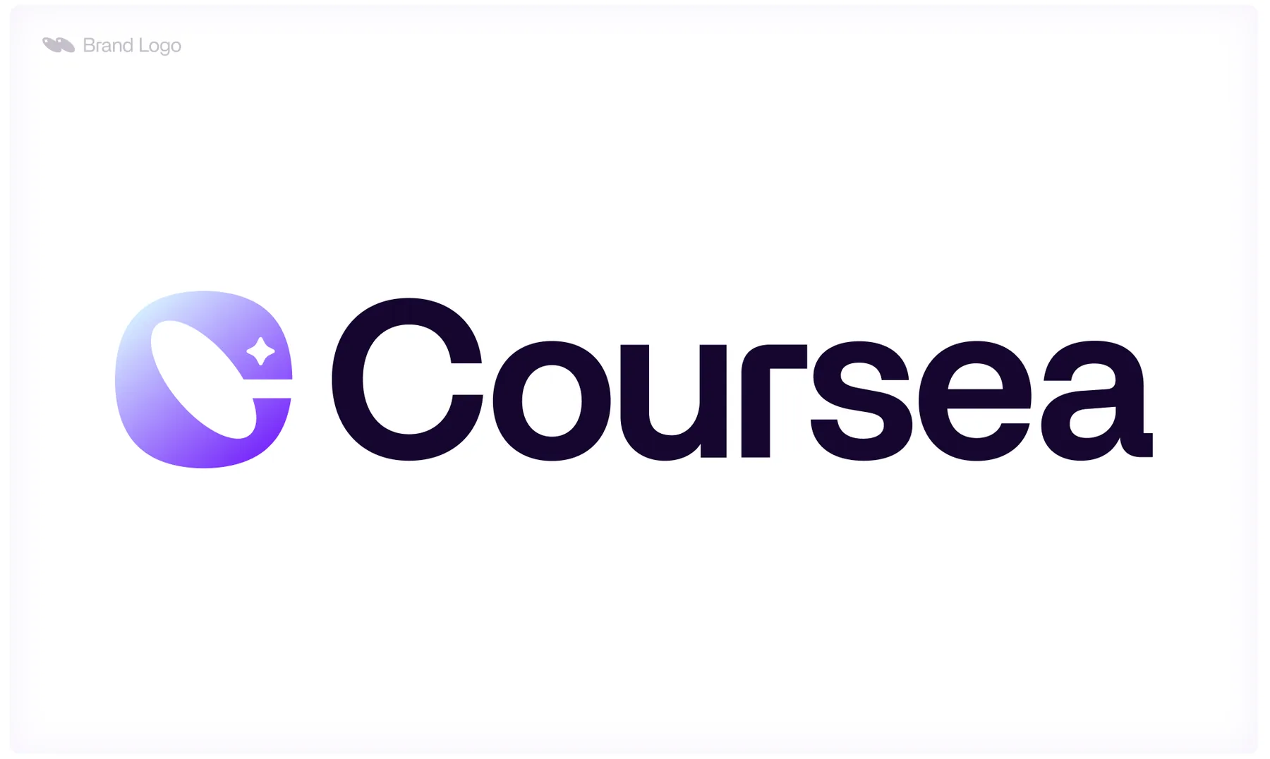 Coursea primary mark and wordmark