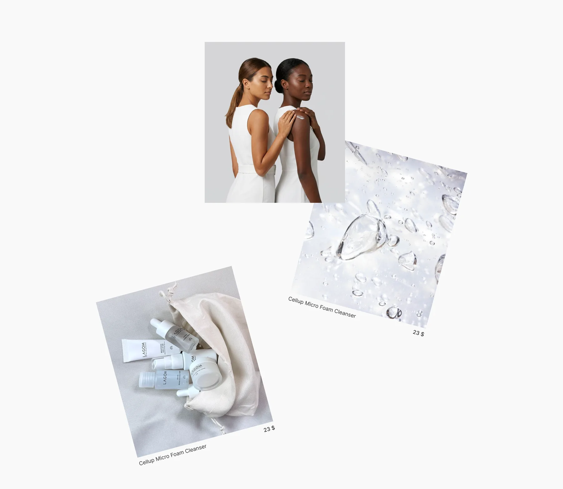 Lagom product photography collage