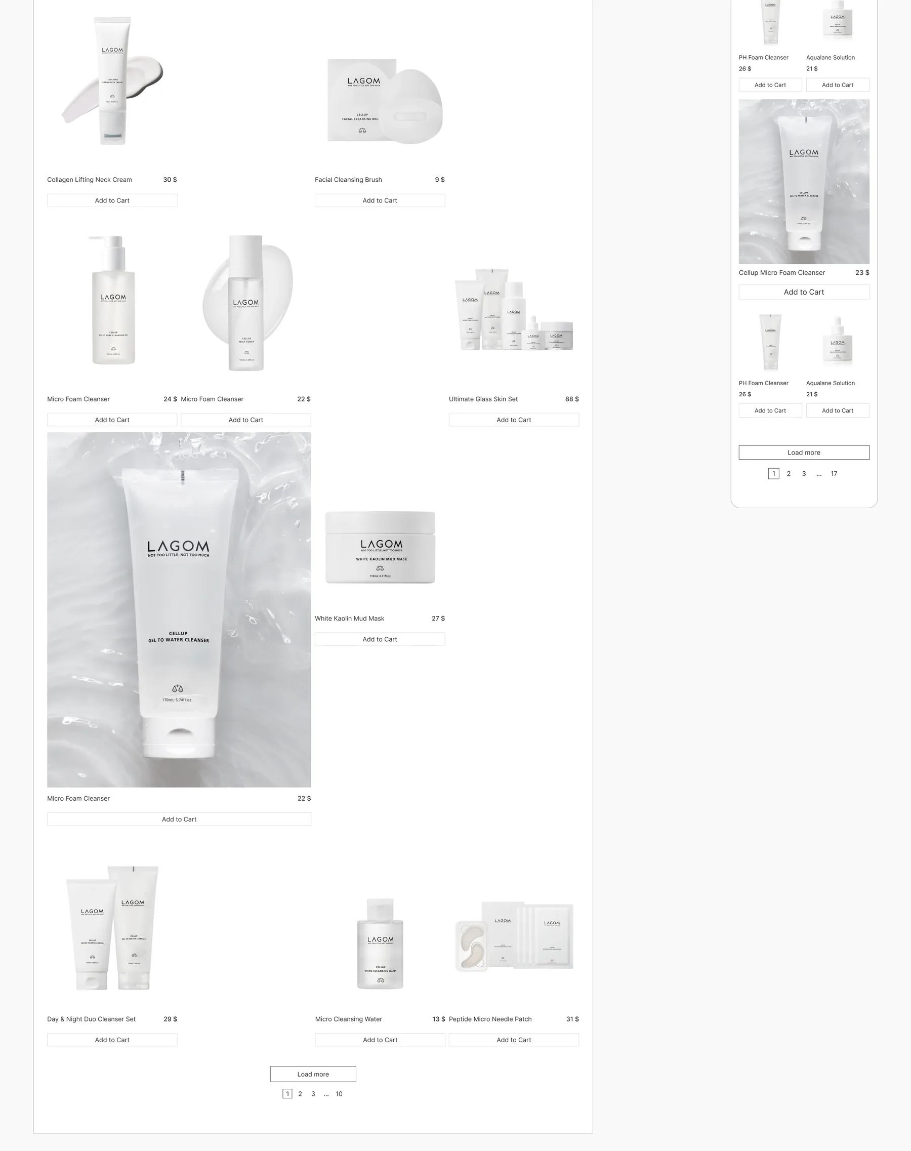 Lagom responsive layouts across desktop and mobile